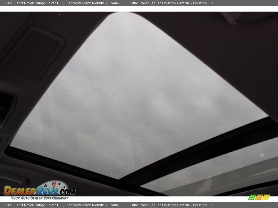 2020 Land Rover Range Rover HSE Santorini Black Metallic / Ebony Photo #23