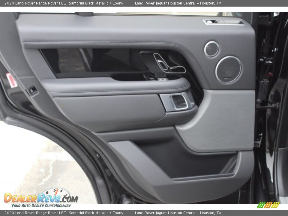 2020 Land Rover Range Rover HSE Santorini Black Metallic / Ebony Photo #24