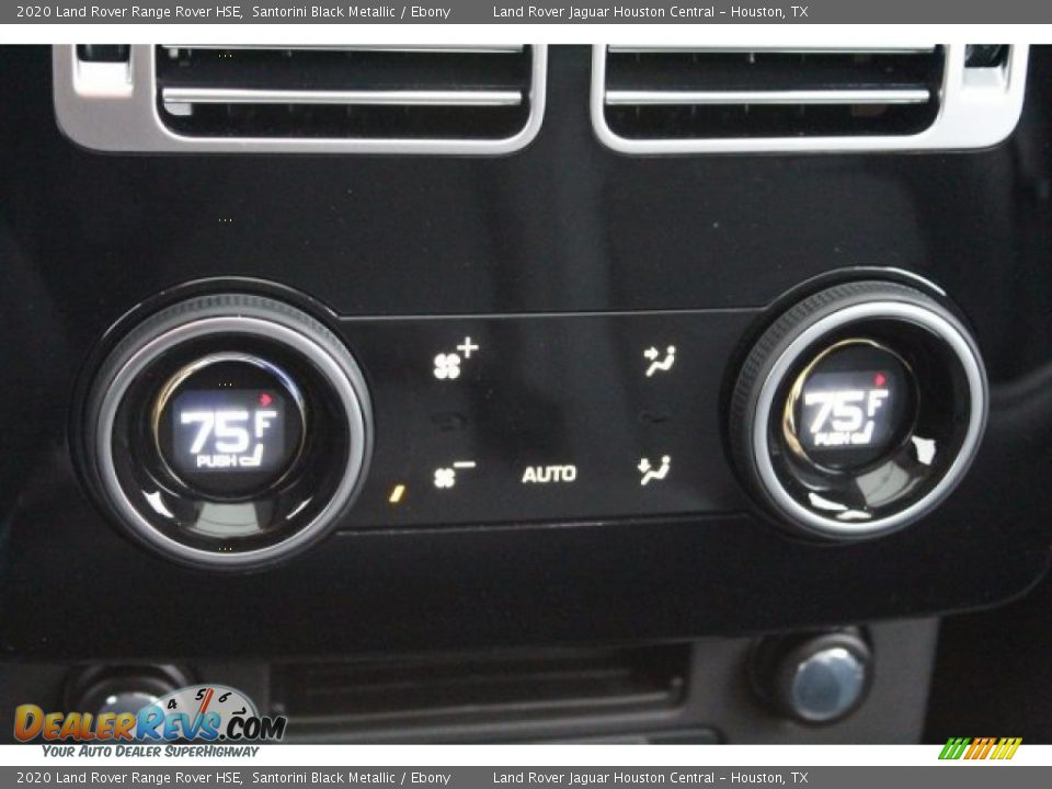 2020 Land Rover Range Rover HSE Santorini Black Metallic / Ebony Photo #26