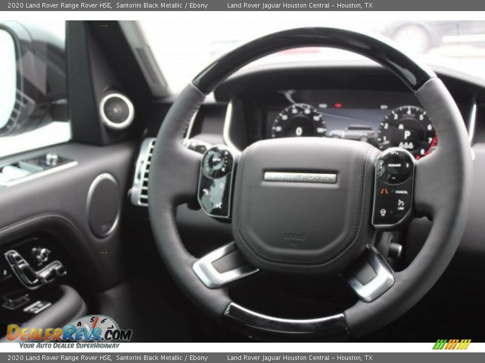 2020 Land Rover Range Rover HSE Santorini Black Metallic / Ebony Photo #27