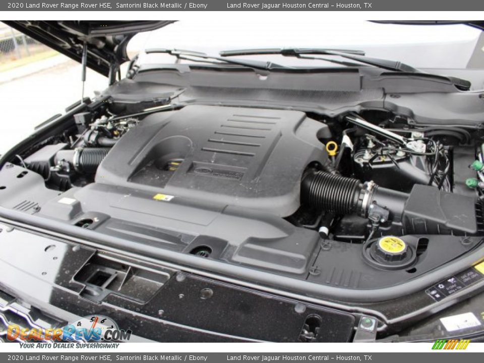 2020 Land Rover Range Rover HSE Santorini Black Metallic / Ebony Photo #28