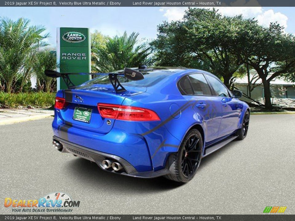 Velocity Blue Ultra Metallic 2019 Jaguar XE SV Project 8 Photo #2