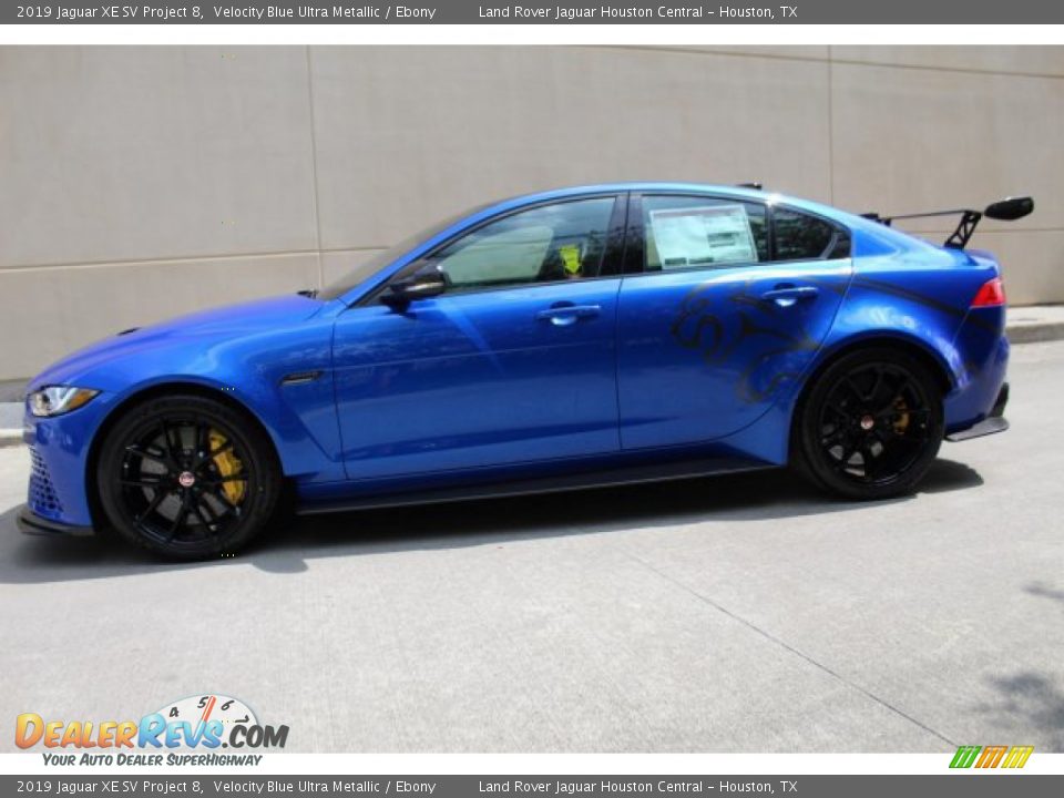 Velocity Blue Ultra Metallic 2019 Jaguar XE SV Project 8 Photo #6