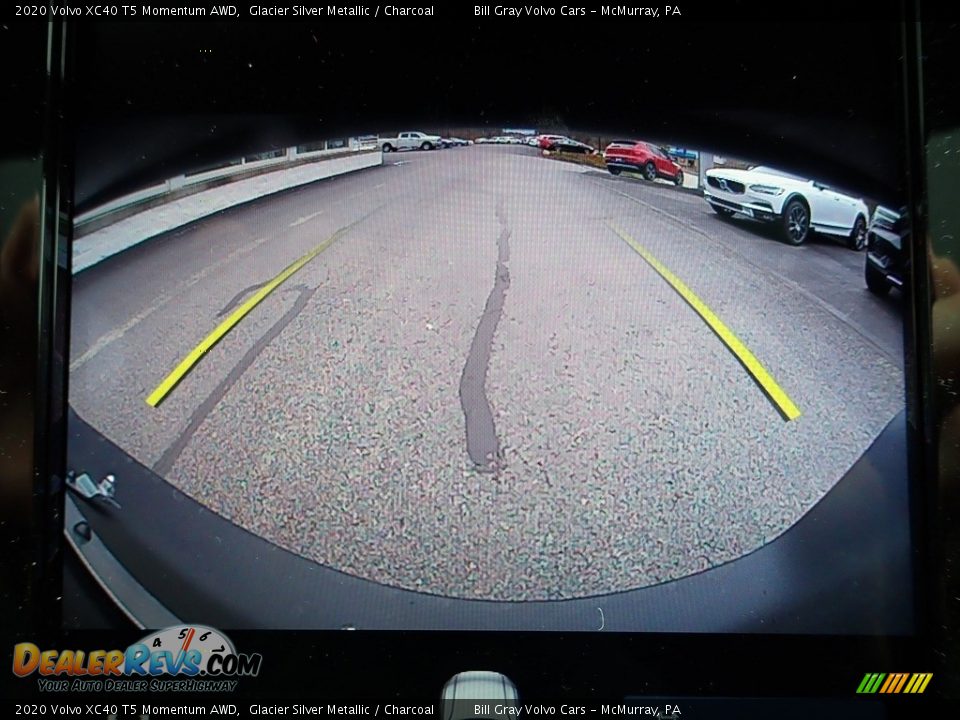 2020 Volvo XC40 T5 Momentum AWD Glacier Silver Metallic / Charcoal Photo #14