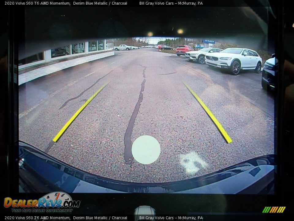 2020 Volvo S60 T6 AWD Momentum Denim Blue Metallic / Charcoal Photo #14