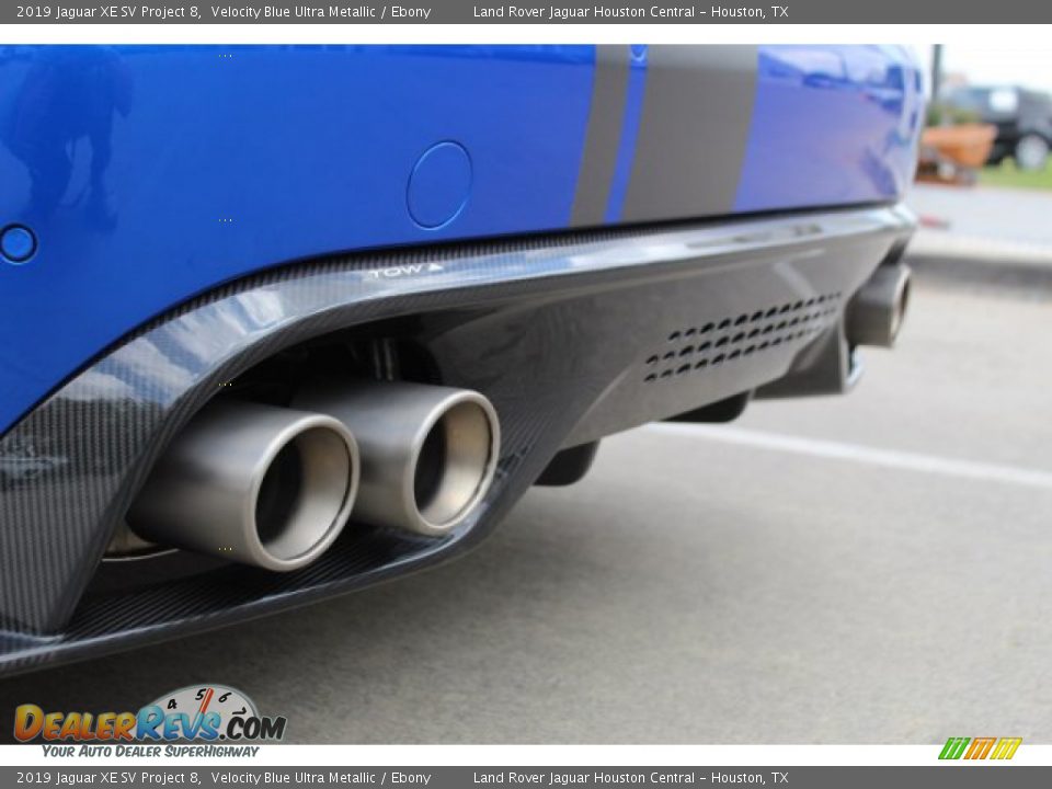 Exhaust of 2019 Jaguar XE SV Project 8 Photo #34