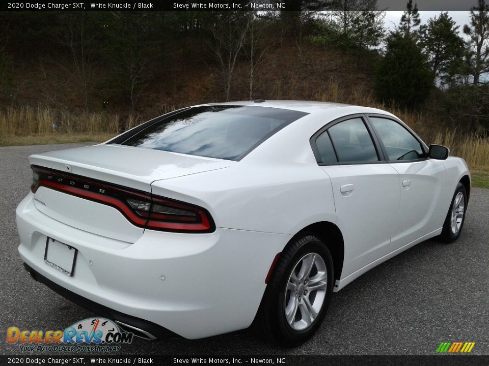 2020 Dodge Charger SXT White Knuckle / Black Photo #6