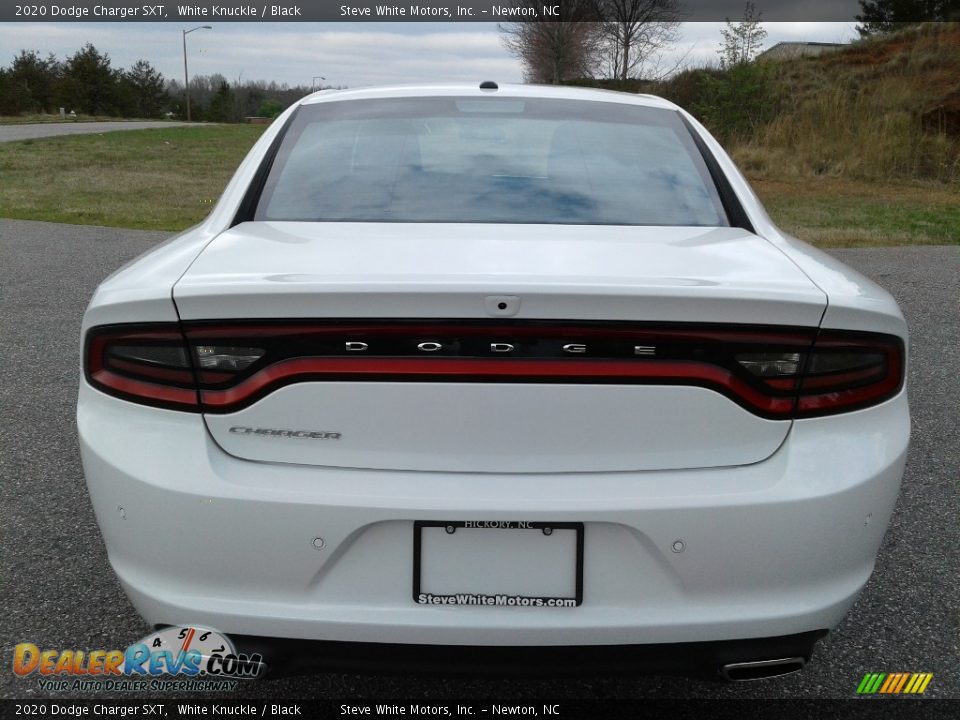 2020 Dodge Charger SXT White Knuckle / Black Photo #7