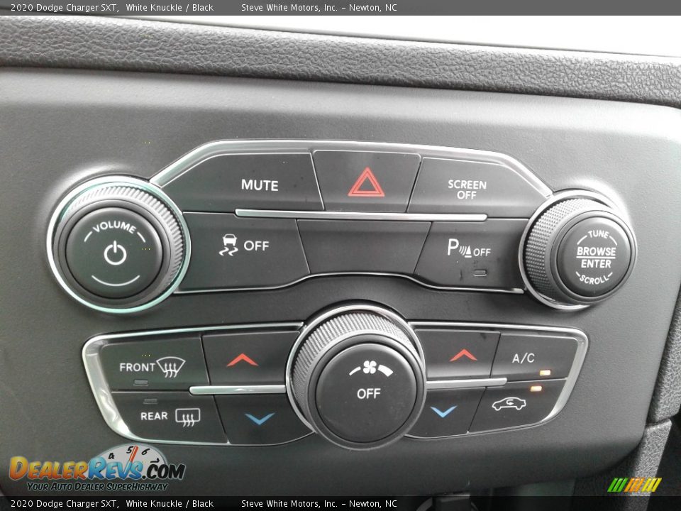 2020 Dodge Charger SXT White Knuckle / Black Photo #23