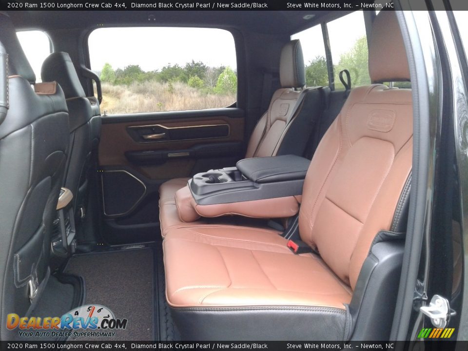 Rear Seat of 2020 Ram 1500 Longhorn Crew Cab 4x4 Photo #20