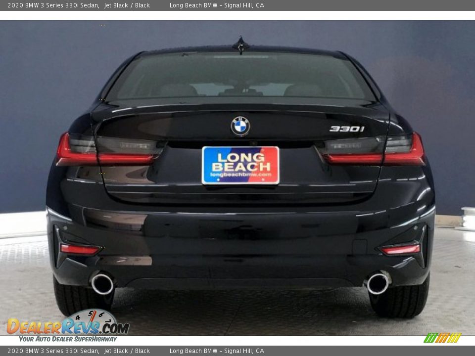 2020 BMW 3 Series 330i Sedan Jet Black / Black Photo #3