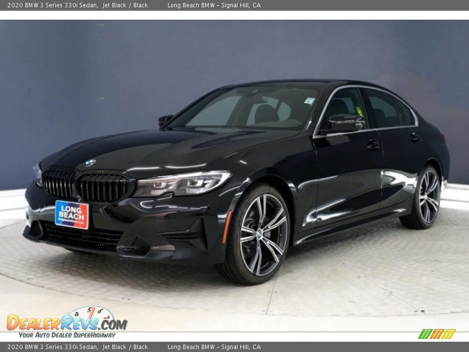 2020 BMW 3 Series 330i Sedan Jet Black / Black Photo #12