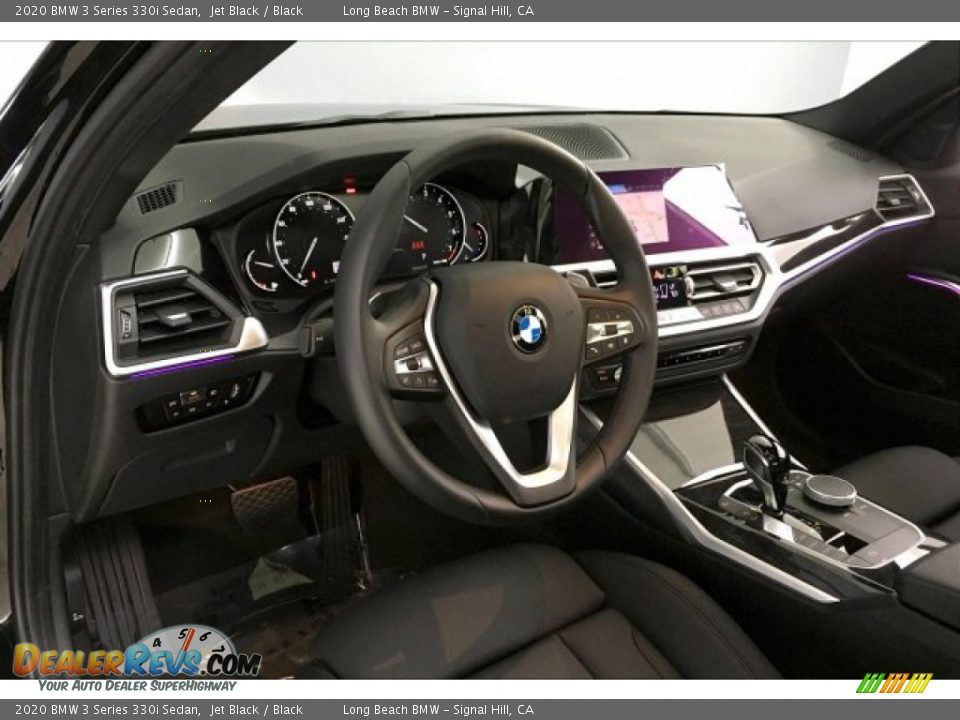 2020 BMW 3 Series 330i Sedan Jet Black / Black Photo #17