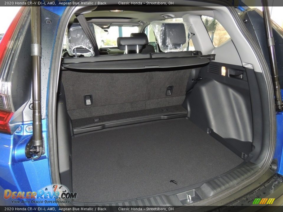 2020 Honda CR-V EX-L AWD Aegean Blue Metallic / Black Photo #20