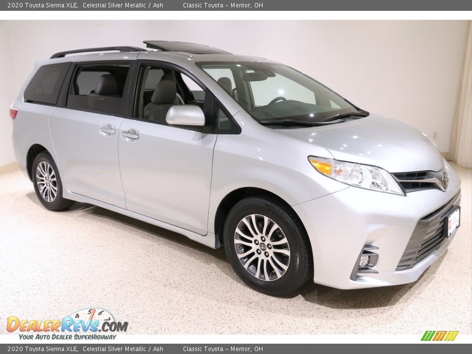 2020 Toyota Sienna XLE Celestial Silver Metallic / Ash Photo #1