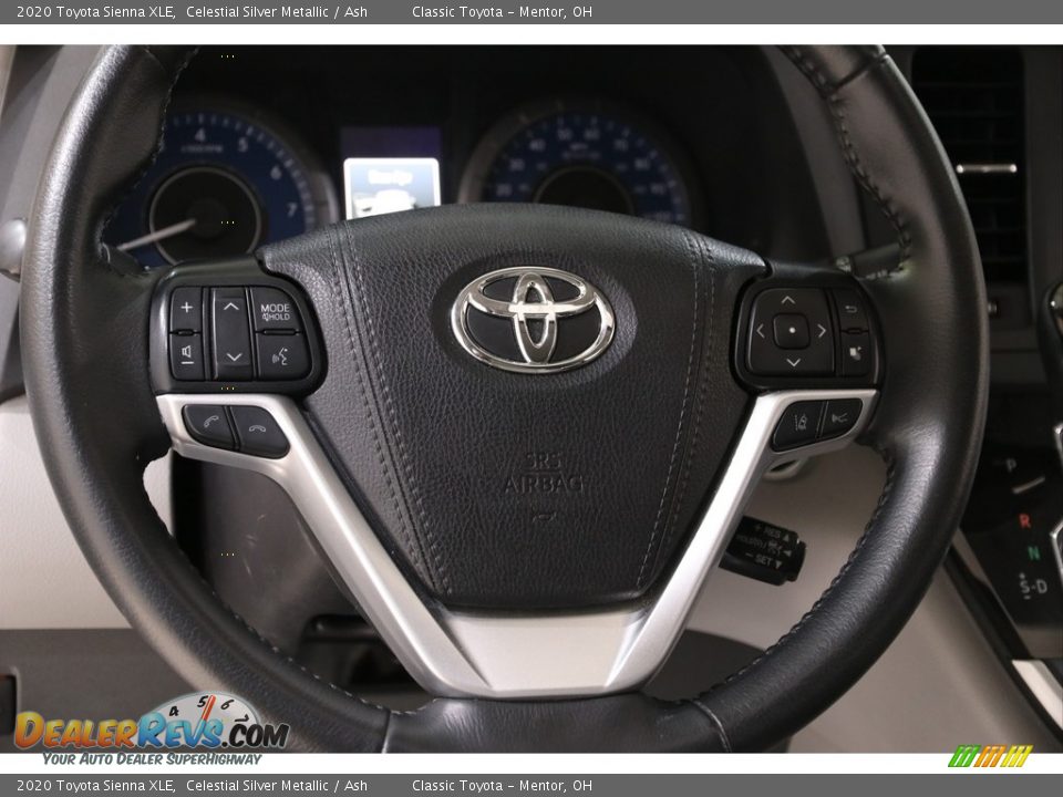 2020 Toyota Sienna XLE Celestial Silver Metallic / Ash Photo #6