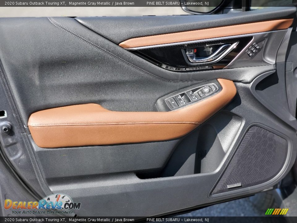 2020 Subaru Outback Touring XT Magnetite Gray Metallic / Java Brown Photo #14