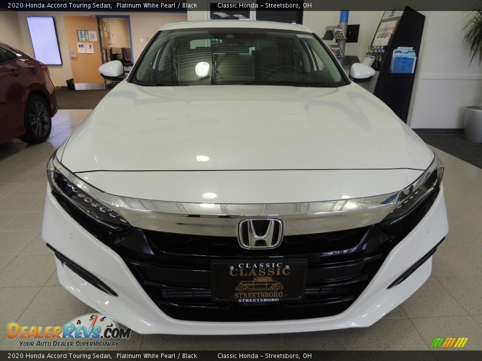 2020 Honda Accord Touring Sedan Platinum White Pearl / Black Photo #2