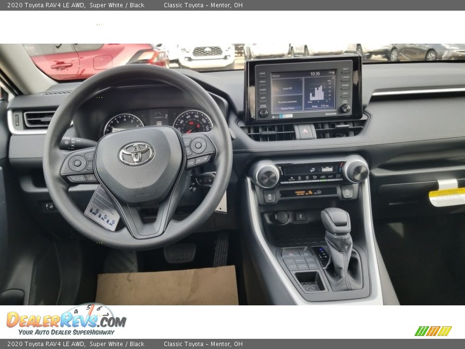 2020 Toyota RAV4 LE AWD Super White / Black Photo #4