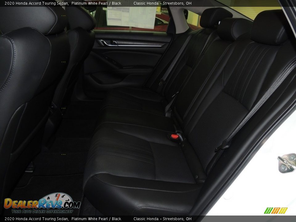 2020 Honda Accord Touring Sedan Platinum White Pearl / Black Photo #11