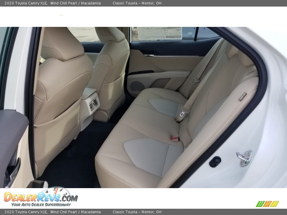 Rear Seat of 2020 Toyota Camry XLE Photo #3