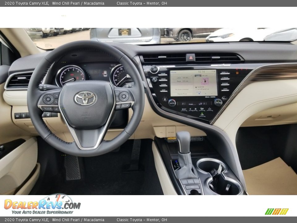 Dashboard of 2020 Toyota Camry XLE Photo #4