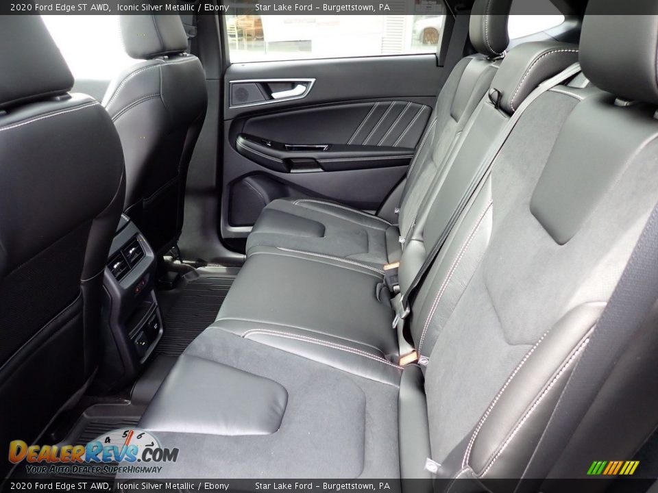 2020 Ford Edge ST AWD Iconic Silver Metallic / Ebony Photo #11