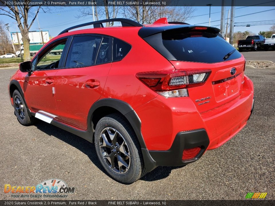 2020 Subaru Crosstrek 2.0 Premium Pure Red / Black Photo #4