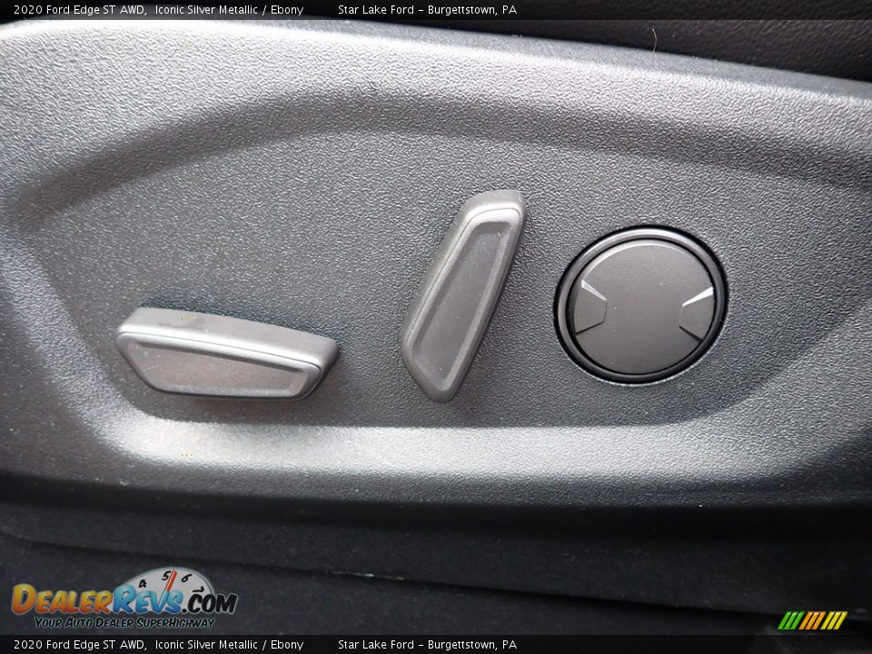 2020 Ford Edge ST AWD Iconic Silver Metallic / Ebony Photo #15