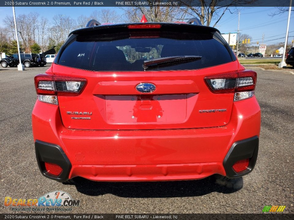 2020 Subaru Crosstrek 2.0 Premium Pure Red / Black Photo #6