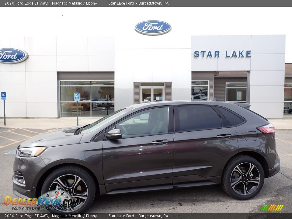 2020 Ford Edge ST AWD Magnetic Metallic / Ebony Photo #1