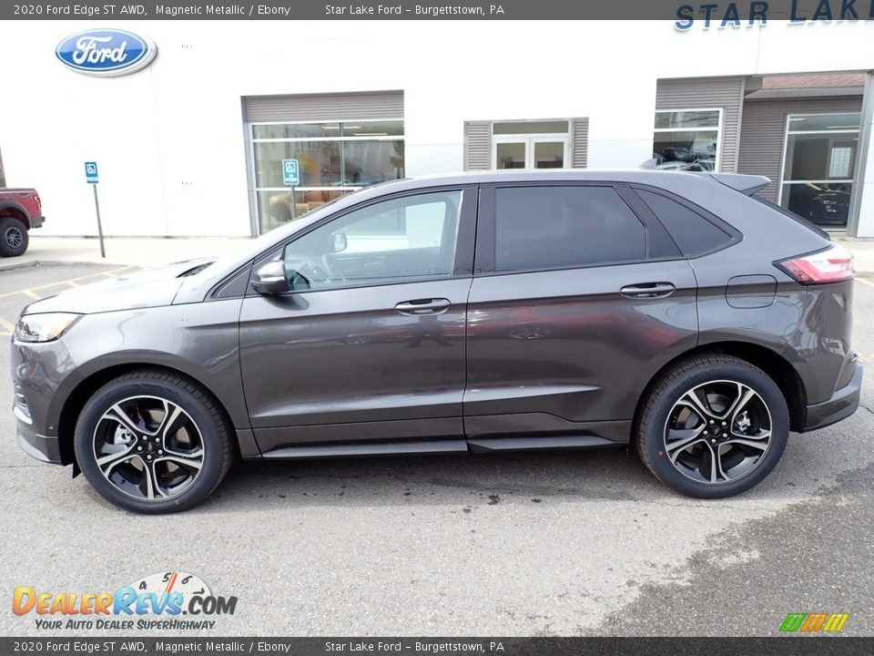 2020 Ford Edge ST AWD Magnetic Metallic / Ebony Photo #2