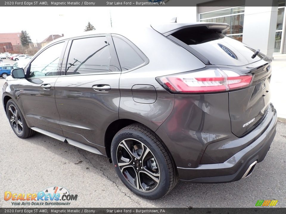 2020 Ford Edge ST AWD Magnetic Metallic / Ebony Photo #3