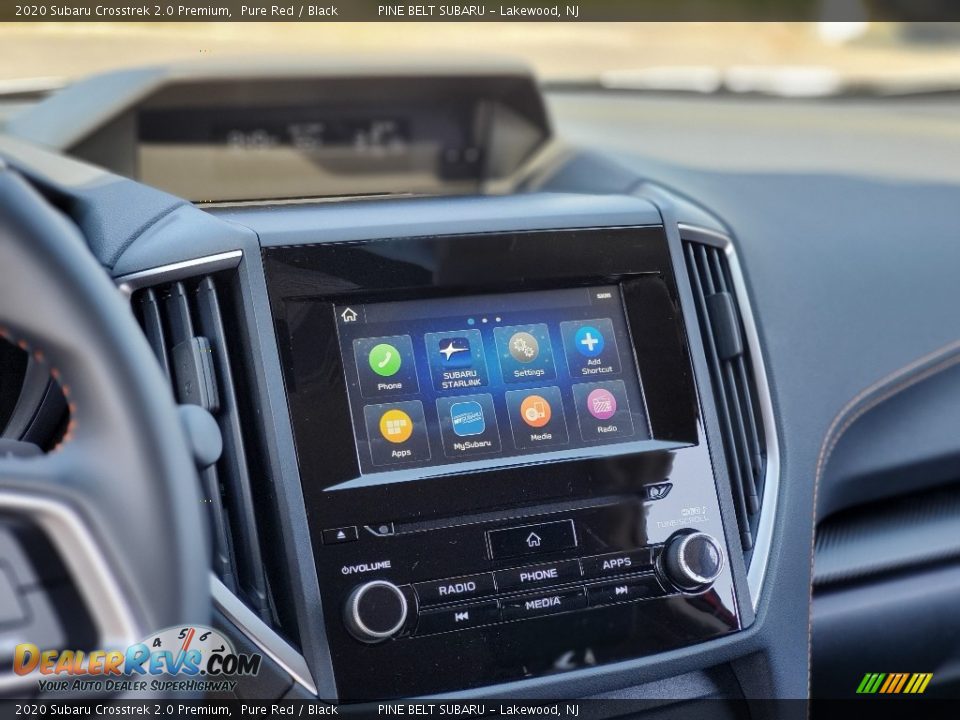 2020 Subaru Crosstrek 2.0 Premium Pure Red / Black Photo #13