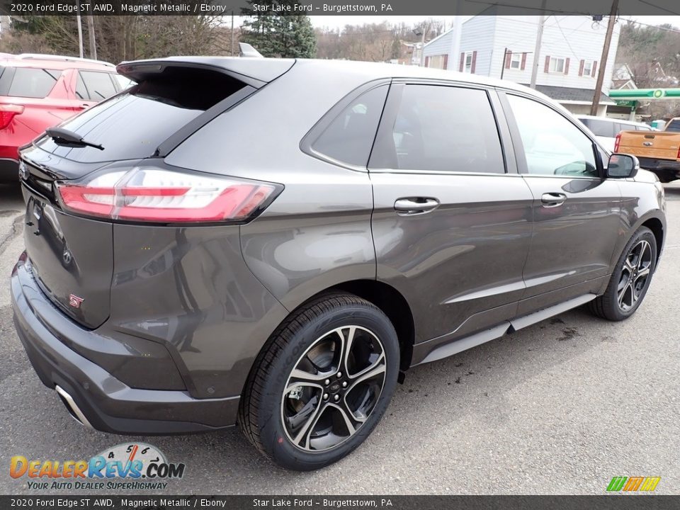 2020 Ford Edge ST AWD Magnetic Metallic / Ebony Photo #6