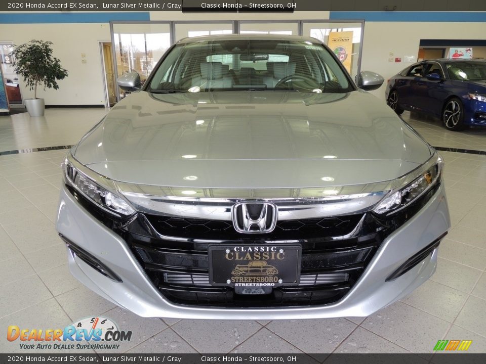 2020 Honda Accord EX Sedan Lunar Silver Metallic / Gray Photo #2