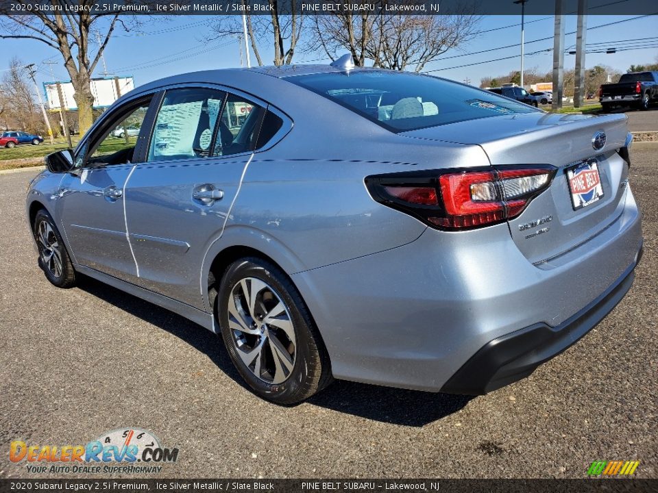 2020 Subaru Legacy 2.5i Premium Ice Silver Metallic / Slate Black Photo #4