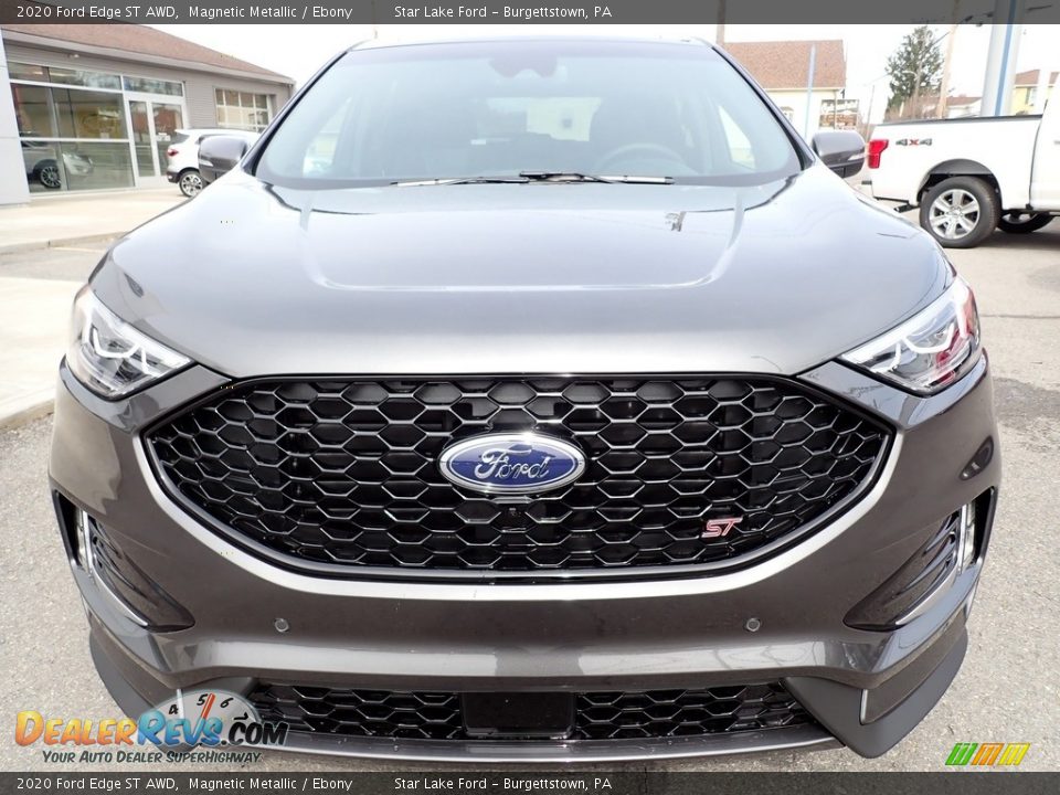 2020 Ford Edge ST AWD Magnetic Metallic / Ebony Photo #9