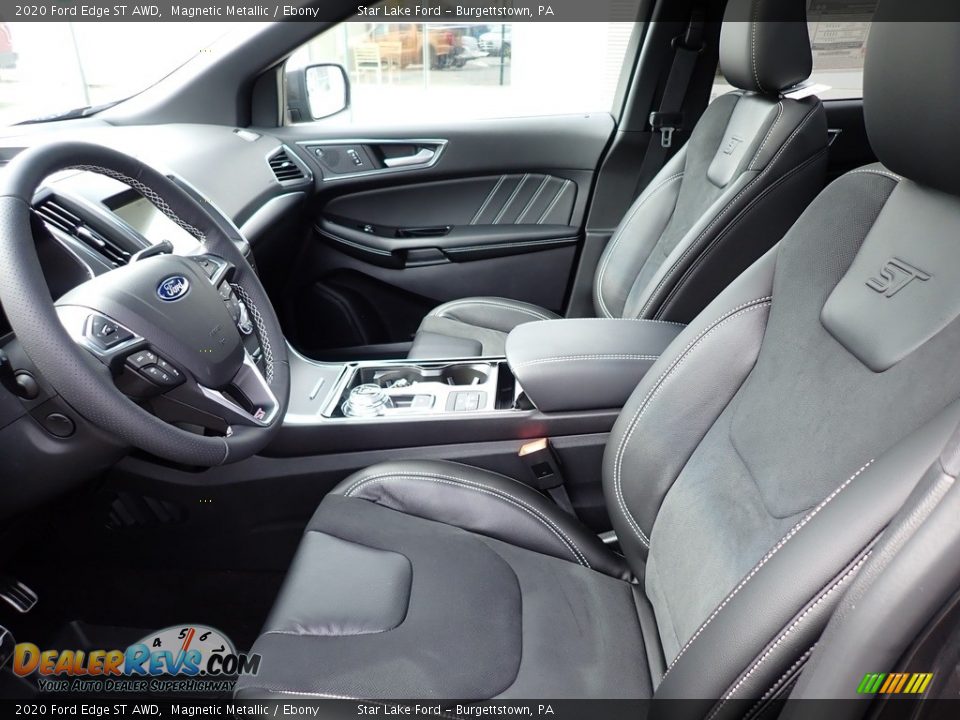 Front Seat of 2020 Ford Edge ST AWD Photo #10