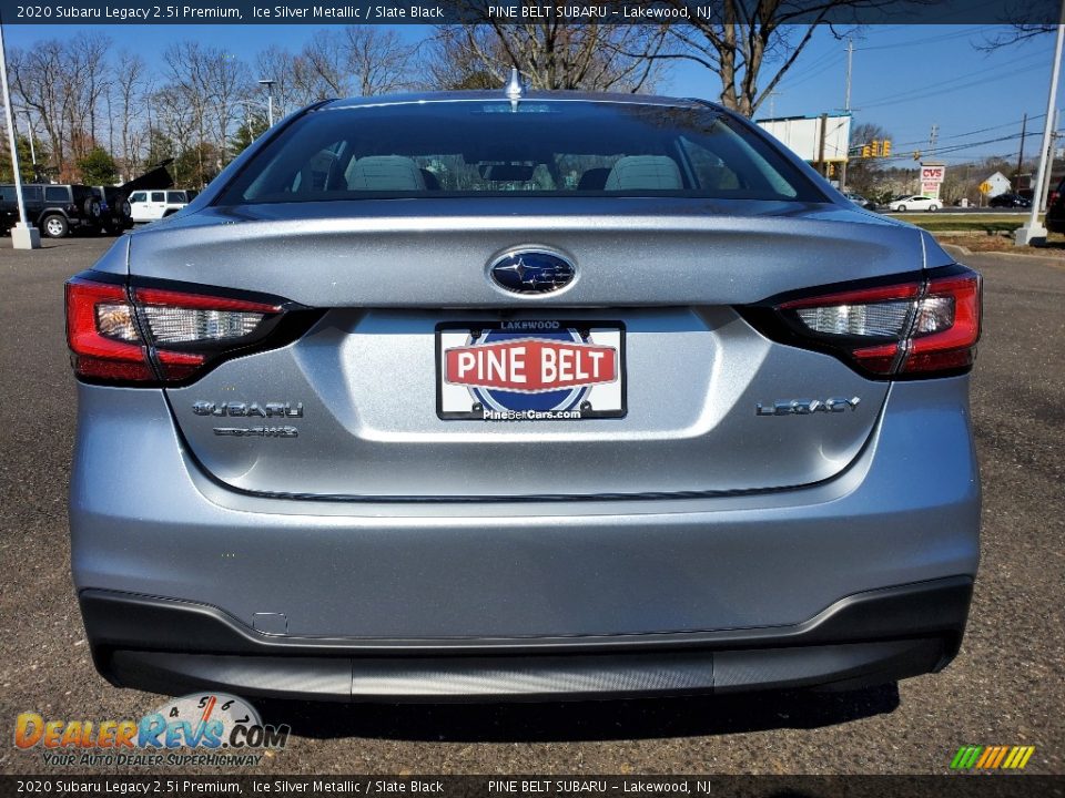 2020 Subaru Legacy 2.5i Premium Ice Silver Metallic / Slate Black Photo #6