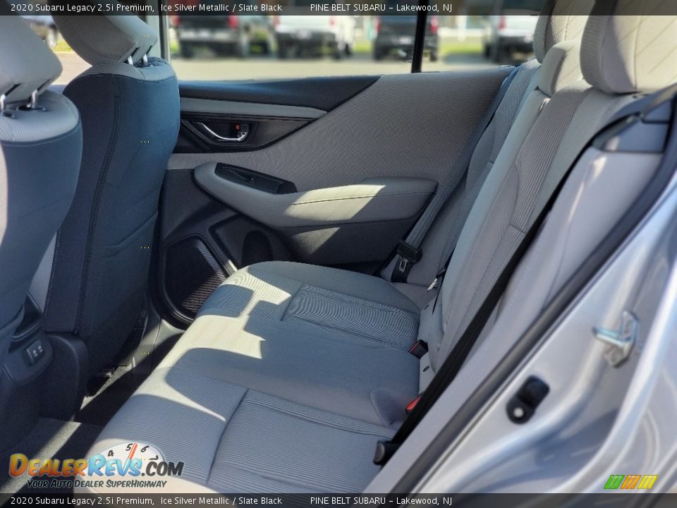 2020 Subaru Legacy 2.5i Premium Ice Silver Metallic / Slate Black Photo #7