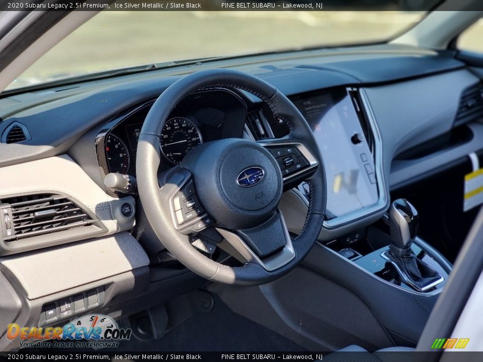 2020 Subaru Legacy 2.5i Premium Ice Silver Metallic / Slate Black Photo #9