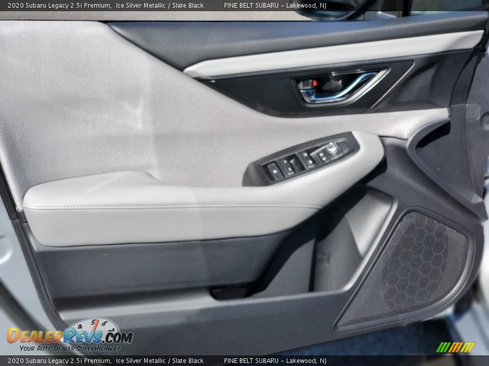 2020 Subaru Legacy 2.5i Premium Ice Silver Metallic / Slate Black Photo #10