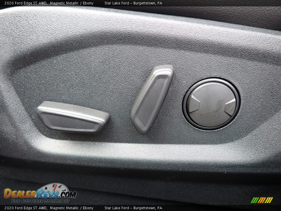 2020 Ford Edge ST AWD Magnetic Metallic / Ebony Photo #15