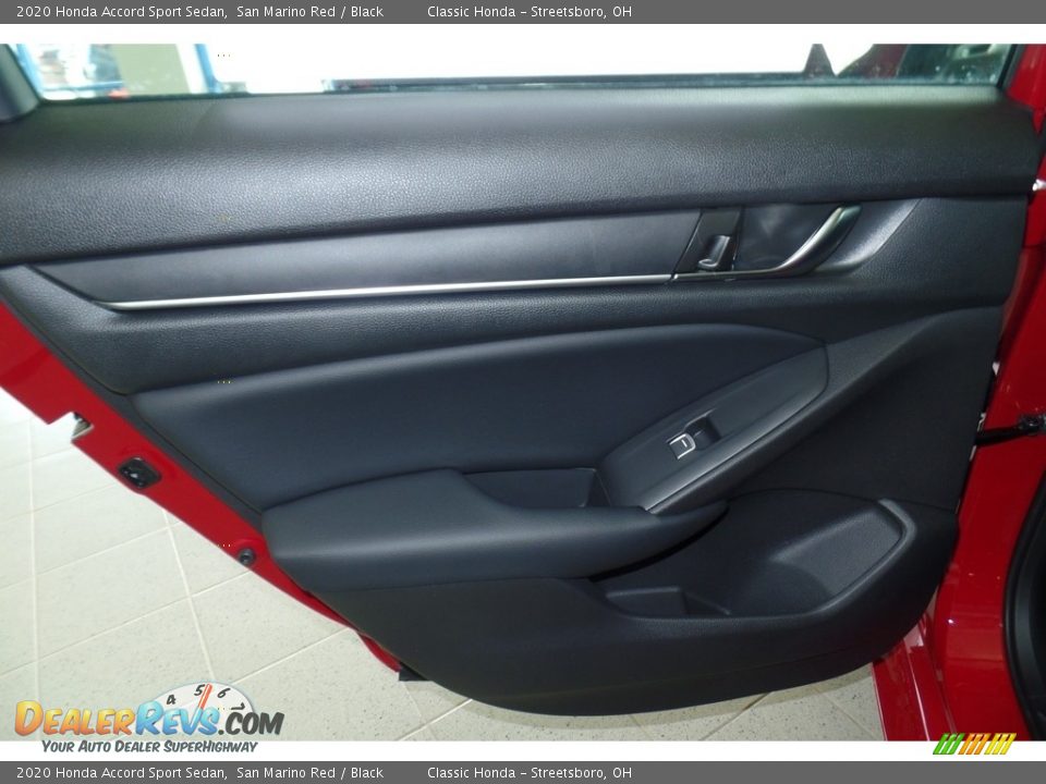 2020 Honda Accord Sport Sedan San Marino Red / Black Photo #10