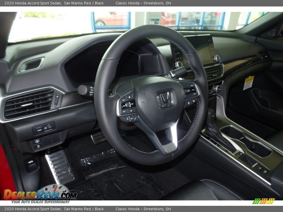 2020 Honda Accord Sport Sedan San Marino Red / Black Photo #11