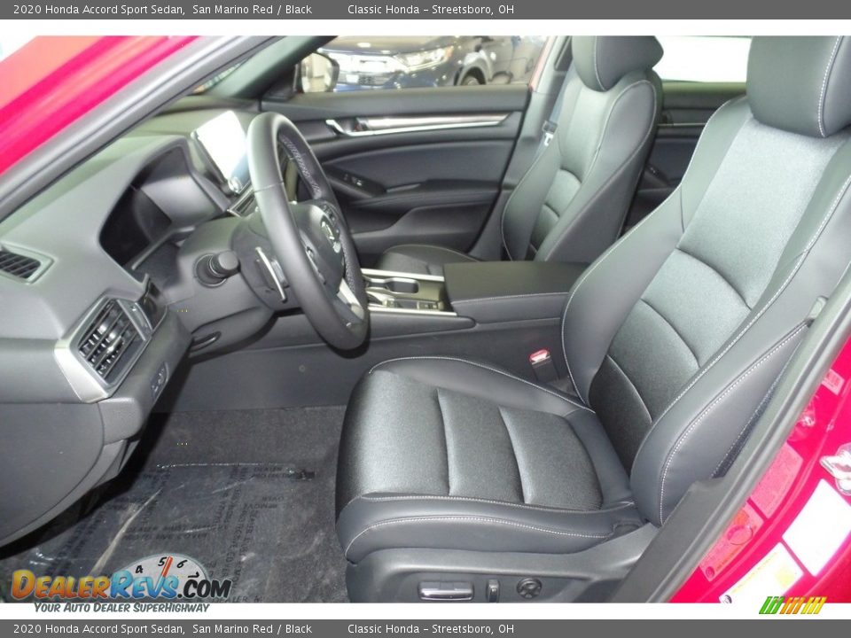 2020 Honda Accord Sport Sedan San Marino Red / Black Photo #12