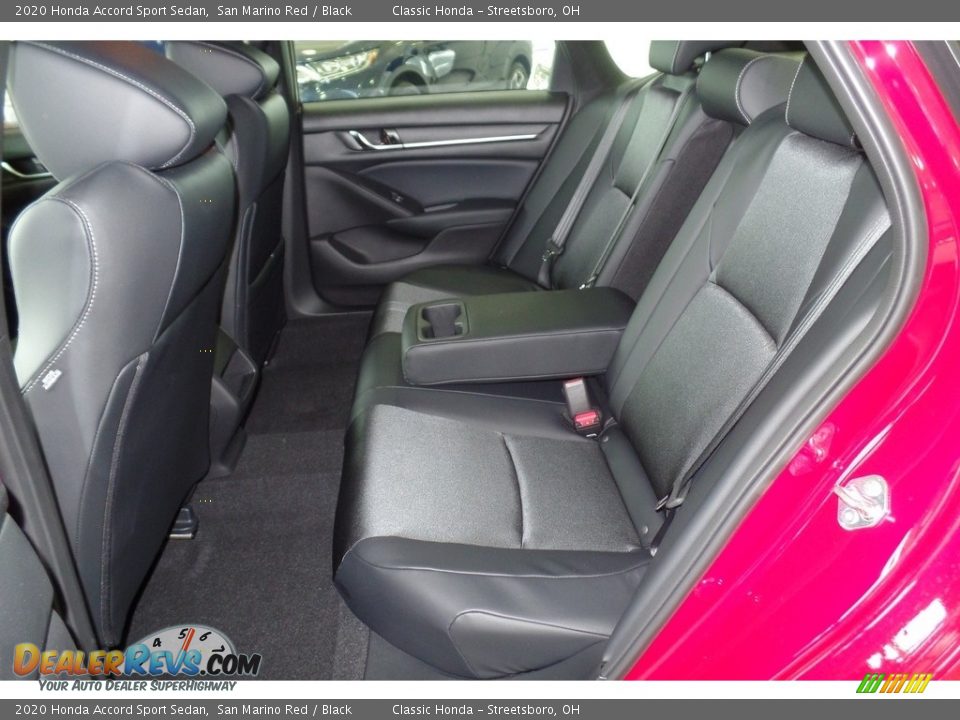 2020 Honda Accord Sport Sedan San Marino Red / Black Photo #13