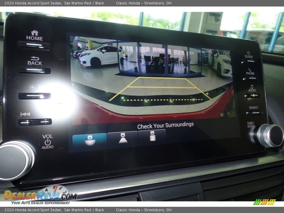 2020 Honda Accord Sport Sedan San Marino Red / Black Photo #16