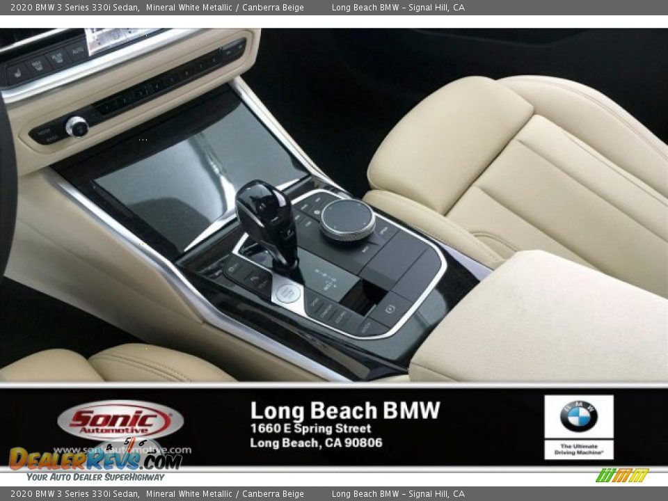 2020 BMW 3 Series 330i Sedan Mineral White Metallic / Canberra Beige Photo #6